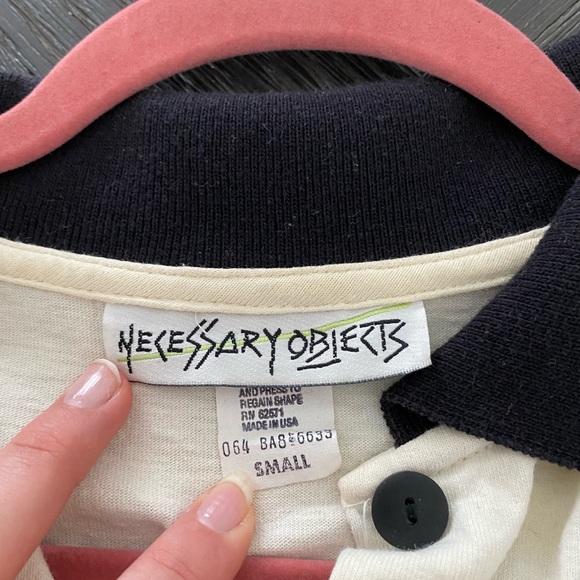 Necessary Objects Collared Top - Picture 2 of 3